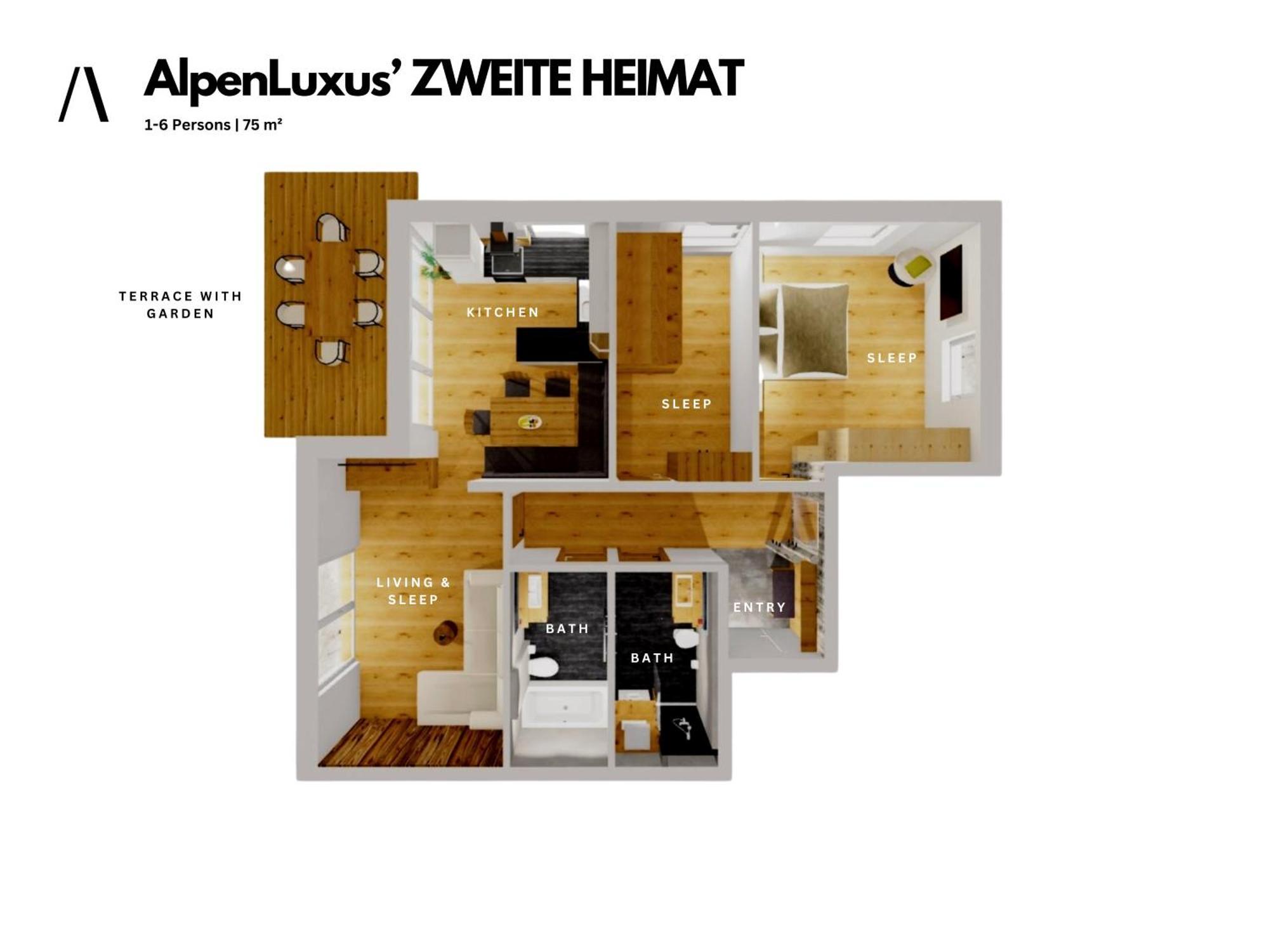 Zweite Heimat - Garden & Underground Parking Space By Alpenluxus Appartements ฟือเกน ภายนอก รูปภาพ